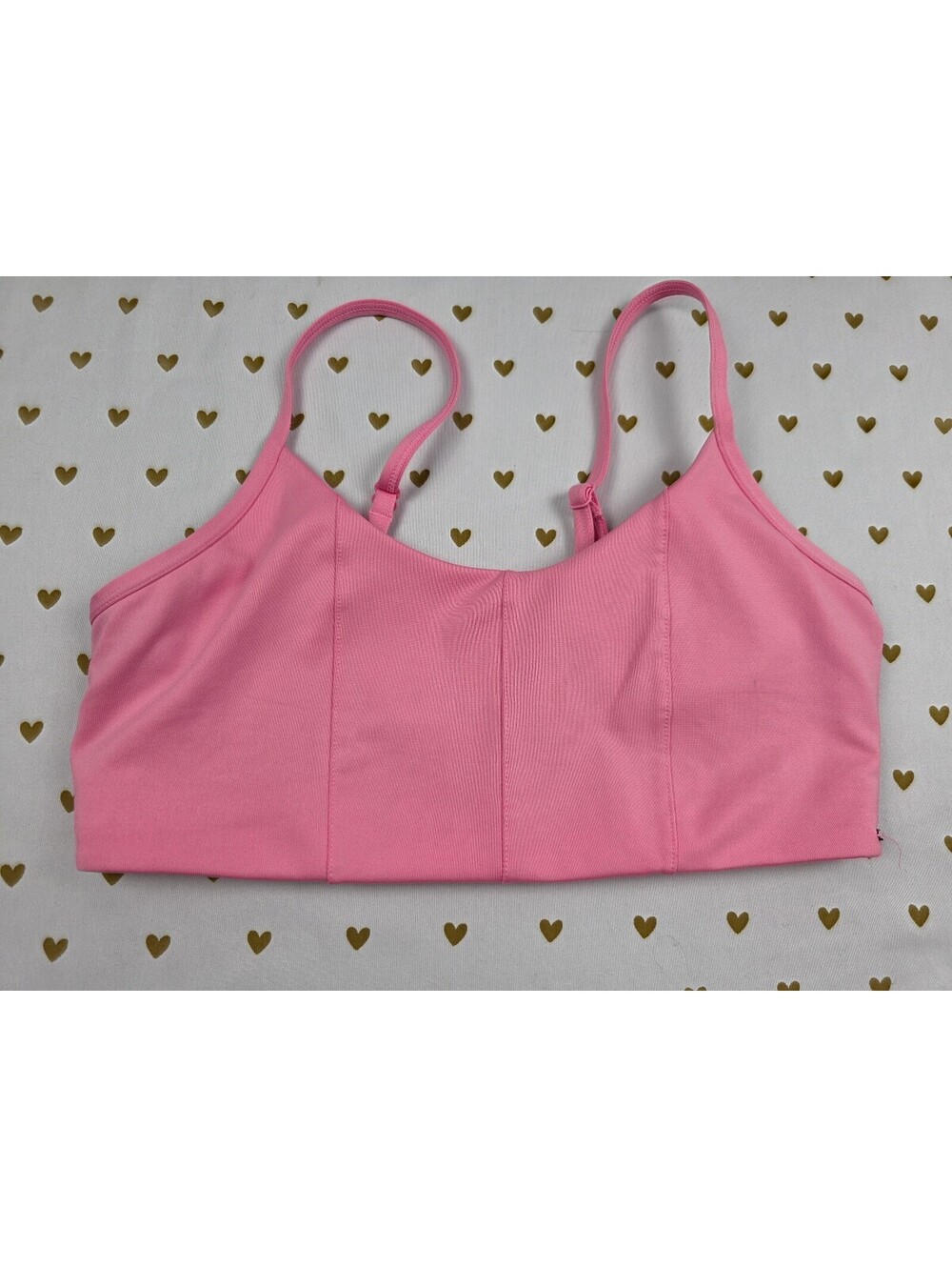 Victorias Secret Pink Active Sports Bralette MEDIUM Bra Top Tank